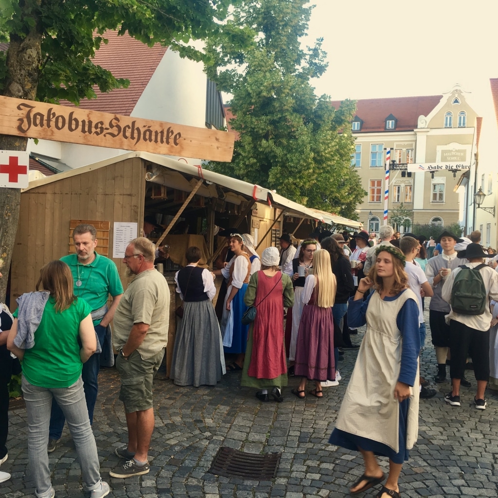 Der Treffpunkt beim Altstadtfest: die Jakobus-Schänke. Und heuer auch mit glutenfreien Speisen!