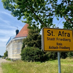 St. Afra im Felde Gerüst Sanierung