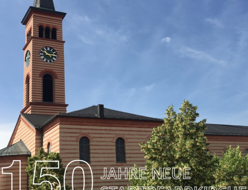 Einladung zum Jubiläum 150 Jahre neue Stadtpfarrkirche