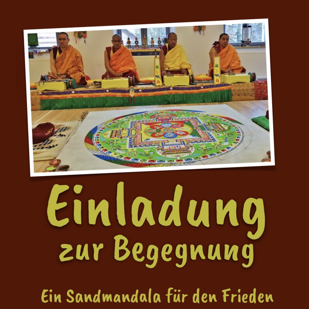 Wir freuen uns, dass wir wieder vier Mönche des tibetischen Buddhismus in Friedberg zu Gast haben. Gemeinsam mit dem Frauenforum Aichach-Friedberg laden wir zur Interreligiösen Begegnung ein.