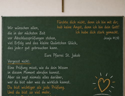 Prüfungssegen für Schüler:innen