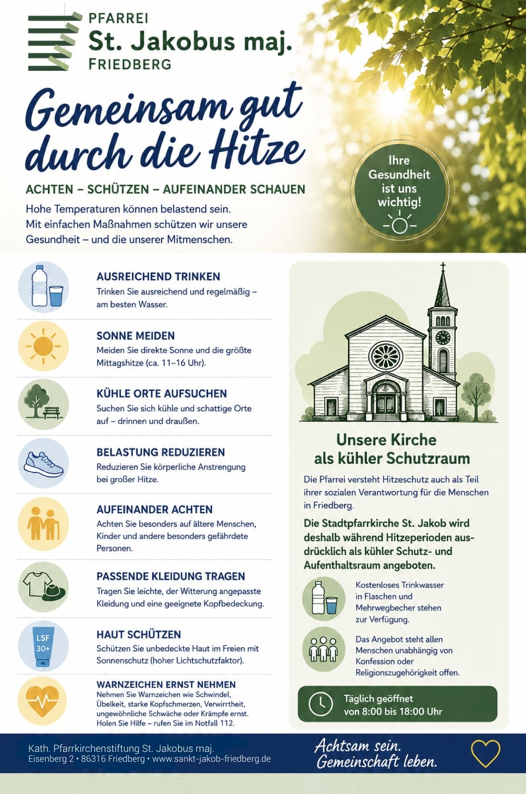 Flyer Hitzeschutz Juni 2026