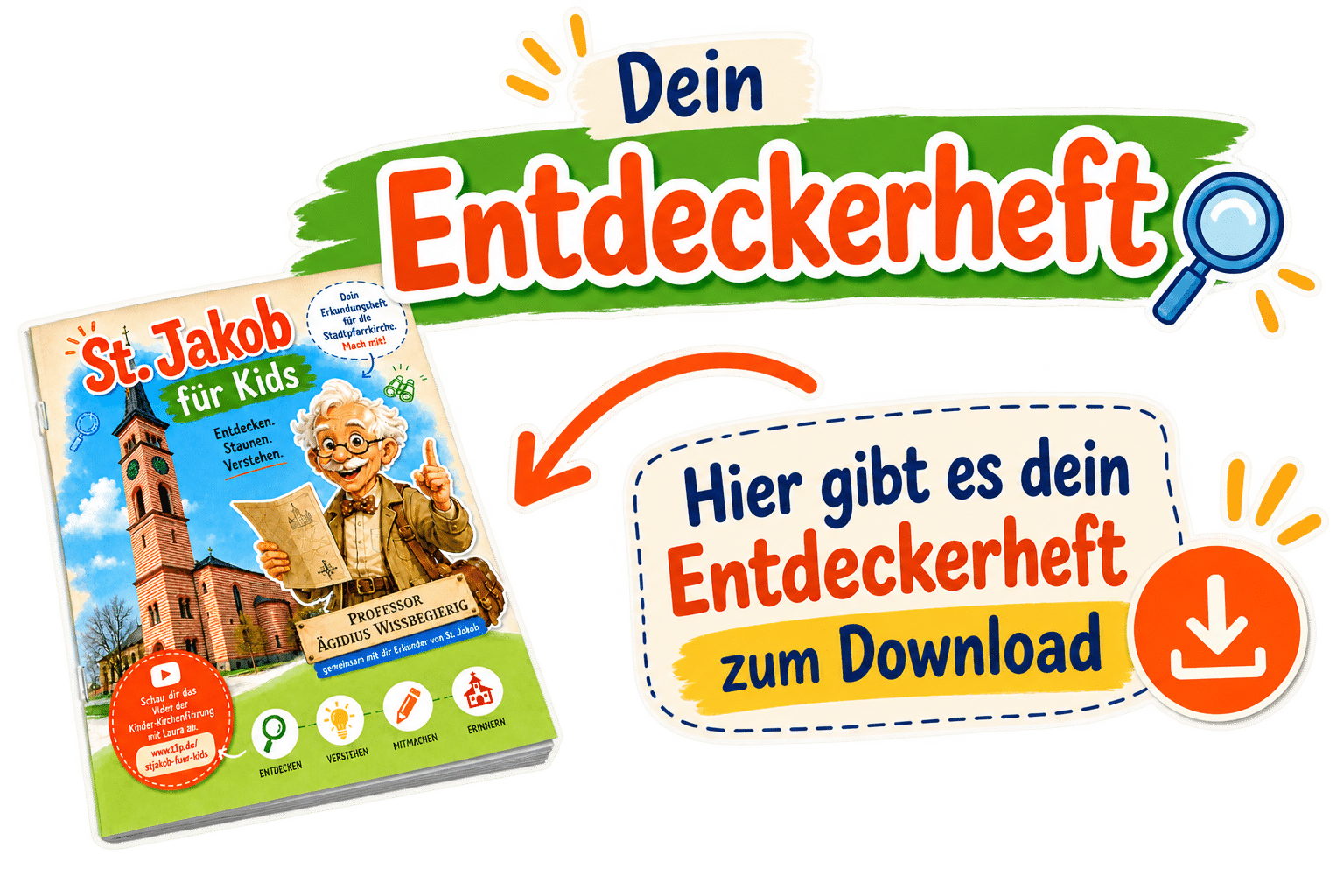 audio Tour Jakob Kids Download Entdeckerheft