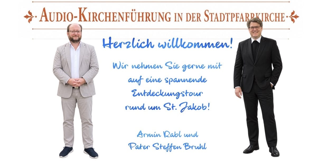 Audio Führung Element willkommen